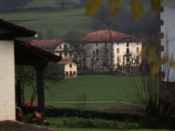 etalle del Palacio de Aroztegia, en Lekaroz, donde se proyecta la promoción de ocio